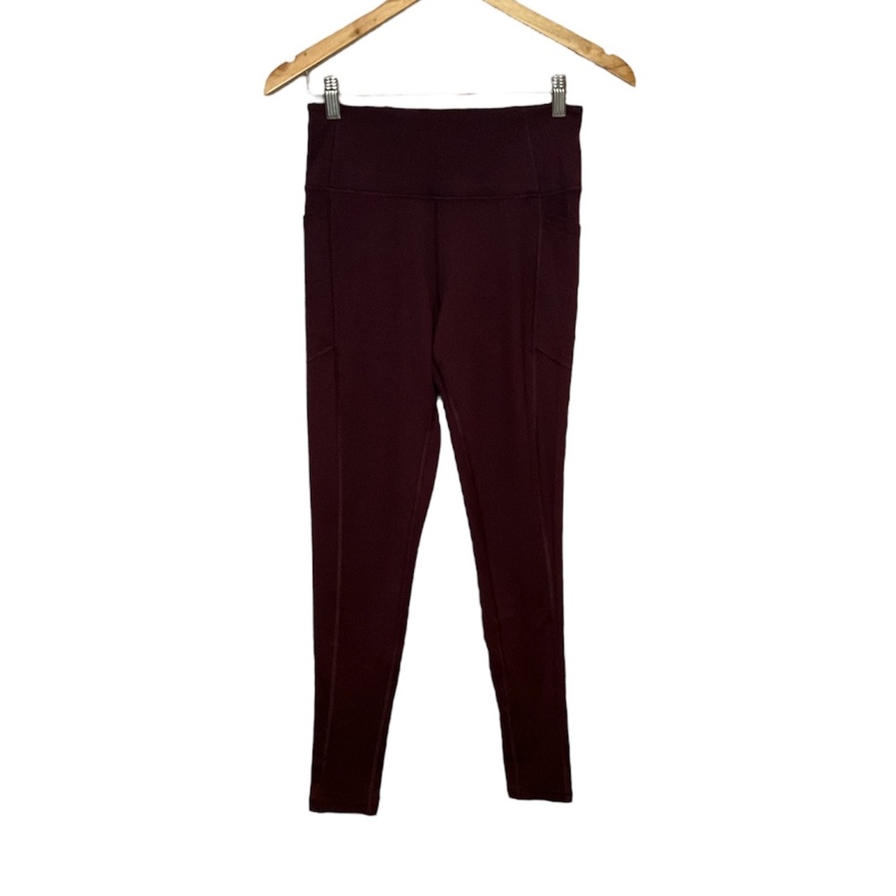 Victoria Secret High Rise Leggings, burgundy